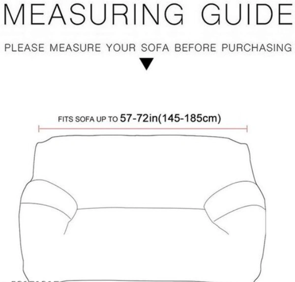 Universal Double Seater Sofa Cover Big Elasticity Cover for Couch Flexible Stretch Sofa Slipcover (Double Seater, Blue Prism) - Blue Prism, Polyster, Pack of1, 2 Seater